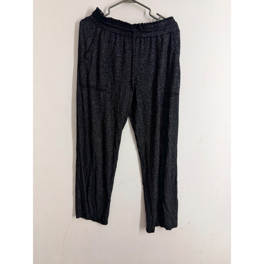 Stars Above Perfectly Cozy Lounge Pants Charcoal Gray Marl Knit Pajama Medium